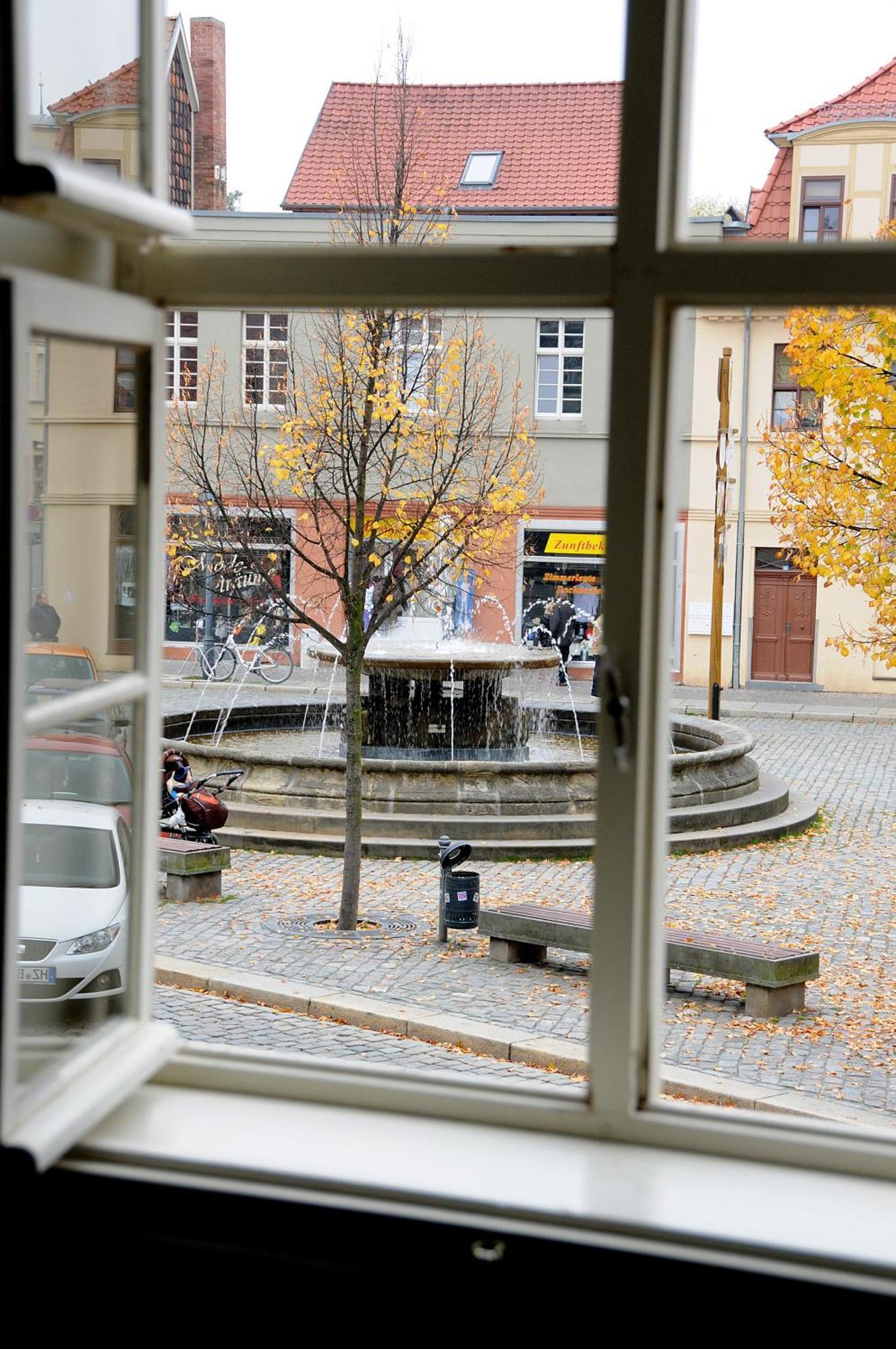 Apartments Am Brunnen 크베들린부르크 외부 사진