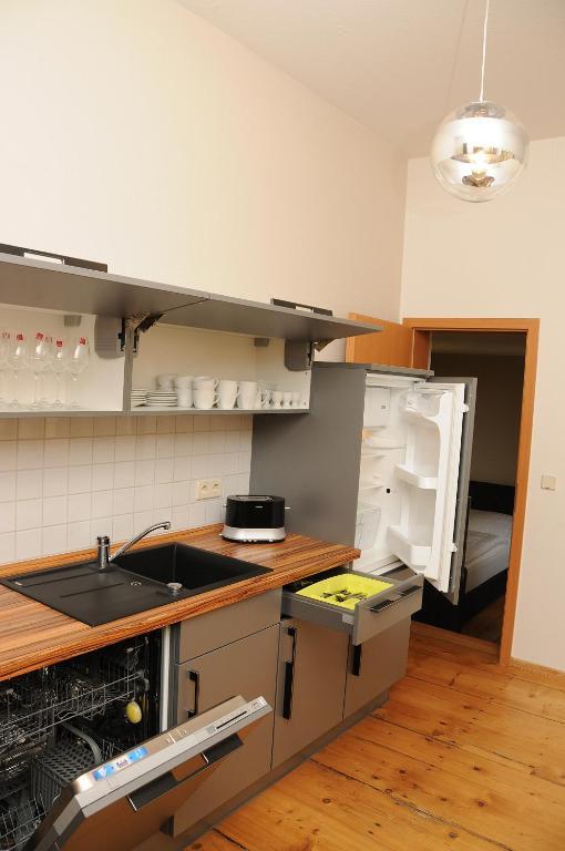 Apartments Am Brunnen 크베들린부르크 객실 사진
