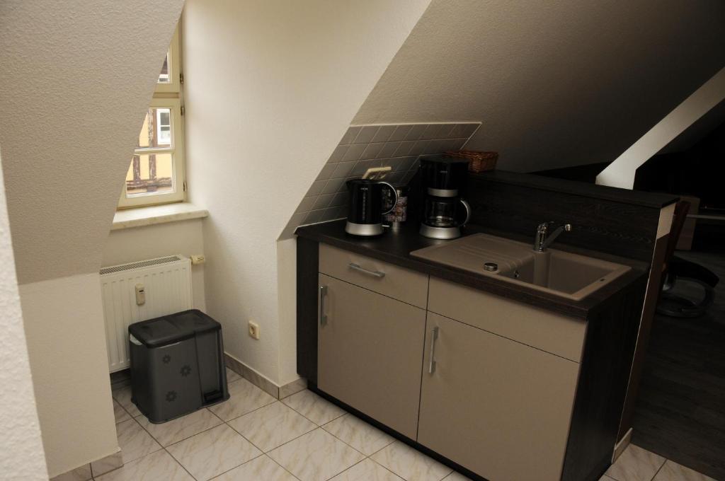 Apartments Am Brunnen 크베들린부르크 외부 사진