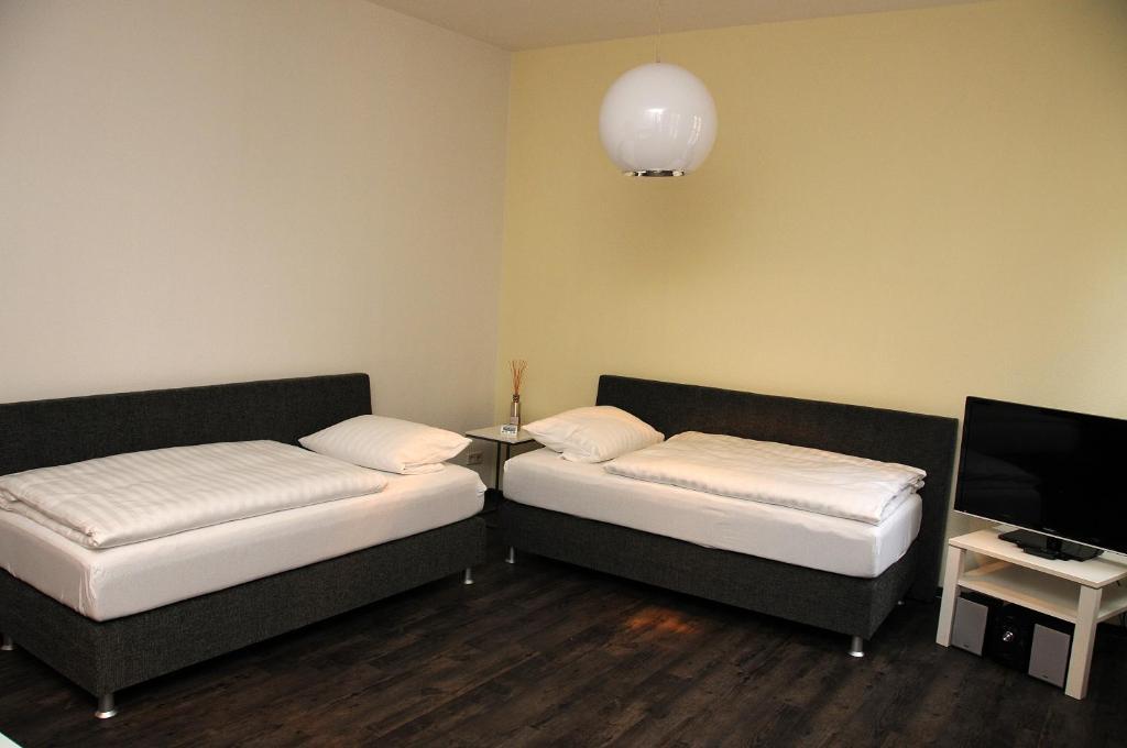 Apartments Am Brunnen 크베들린부르크 외부 사진