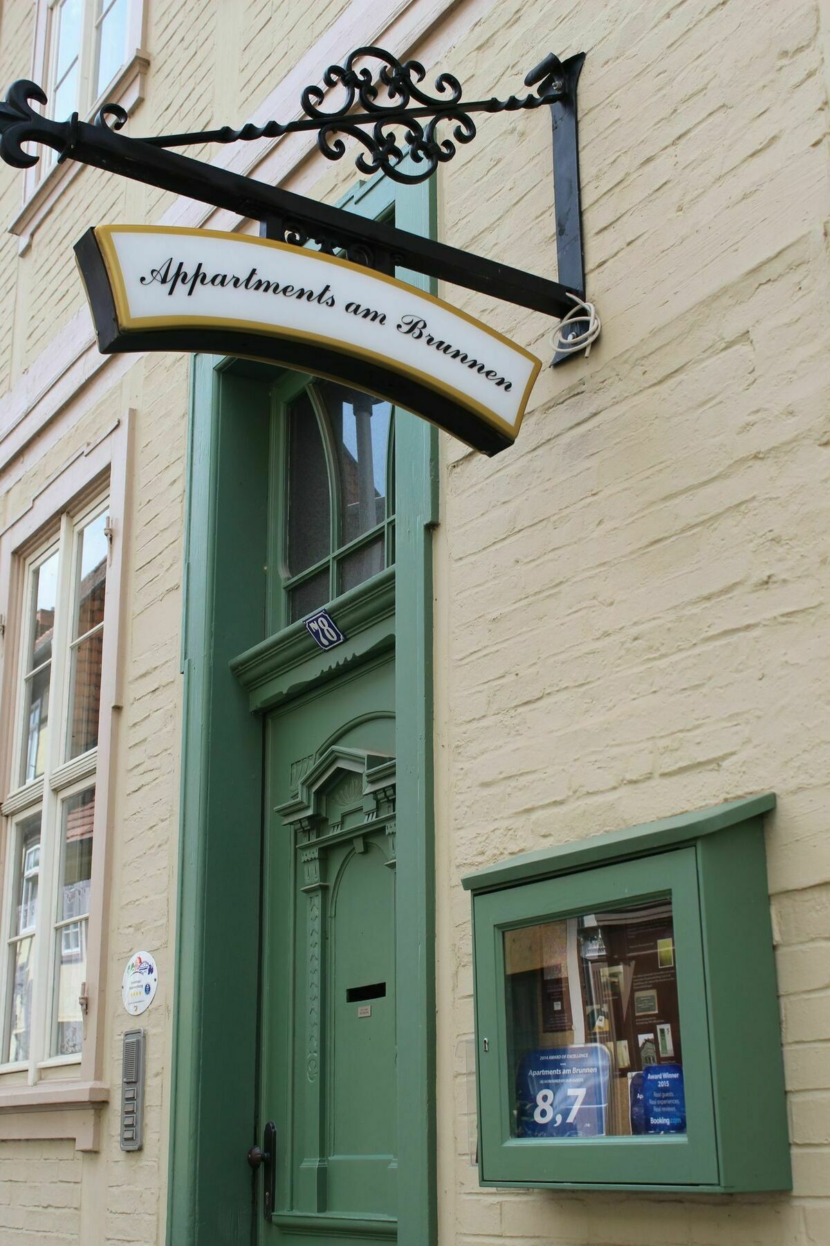 Apartments Am Brunnen 크베들린부르크 외부 사진